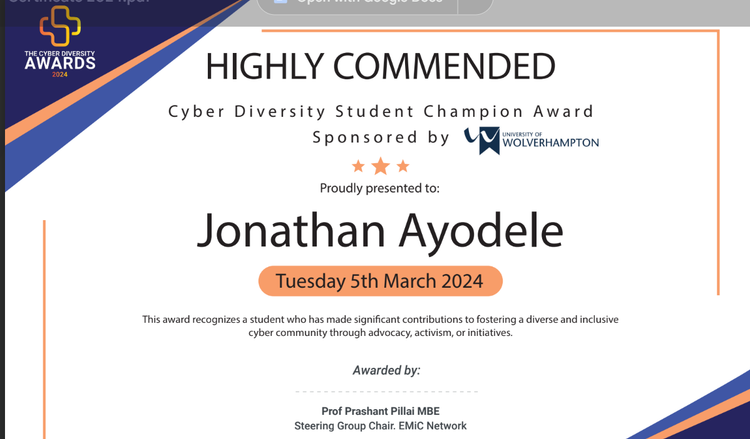 UK Cyber Diversity Awards (2024)